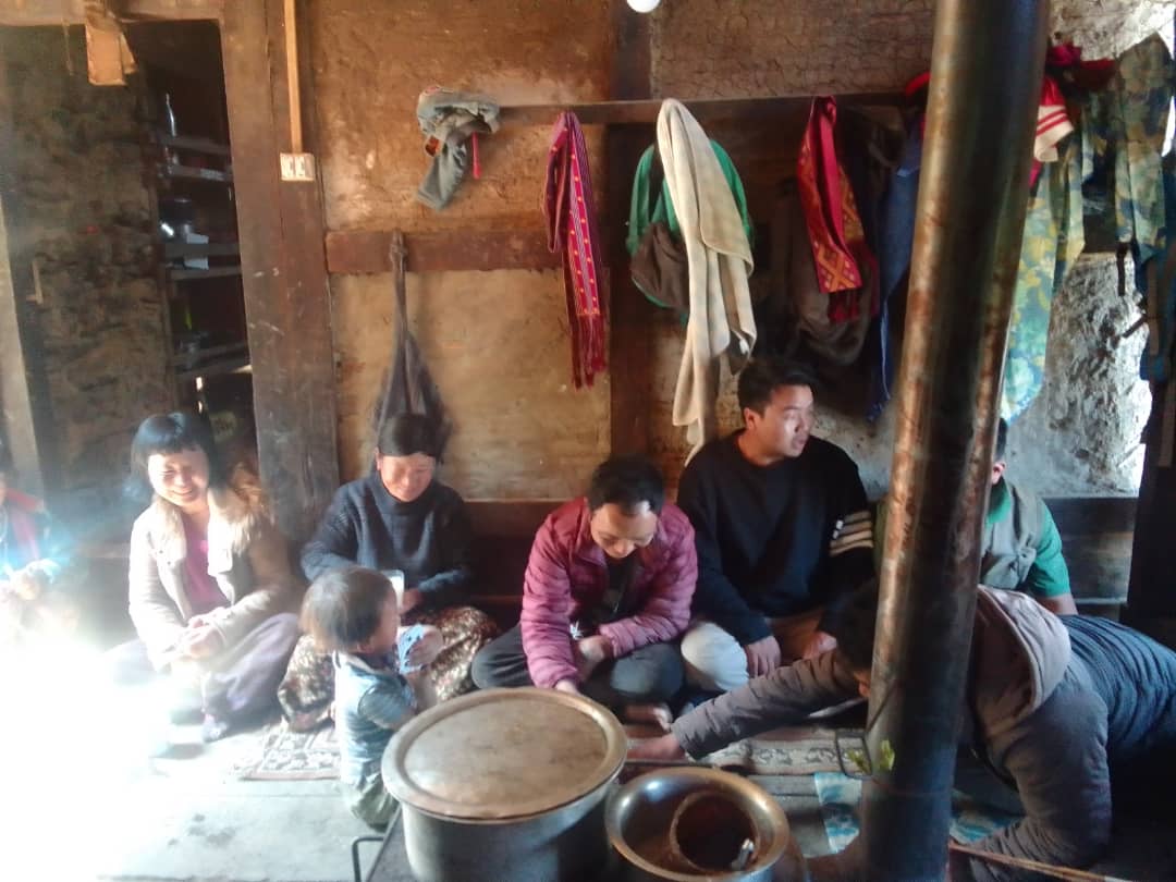 During Losar, the main meals of the day are taken together