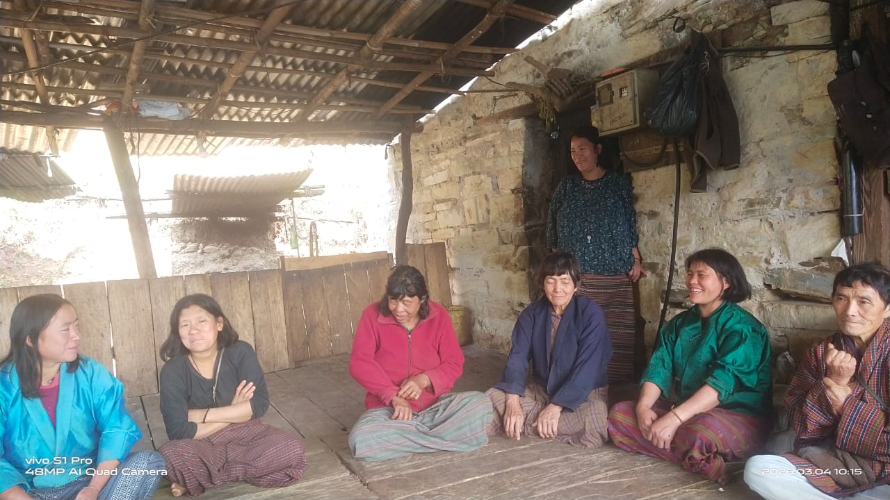 People from Miden village attending the consultative meeting about the Lo-Rig project (March 2026)