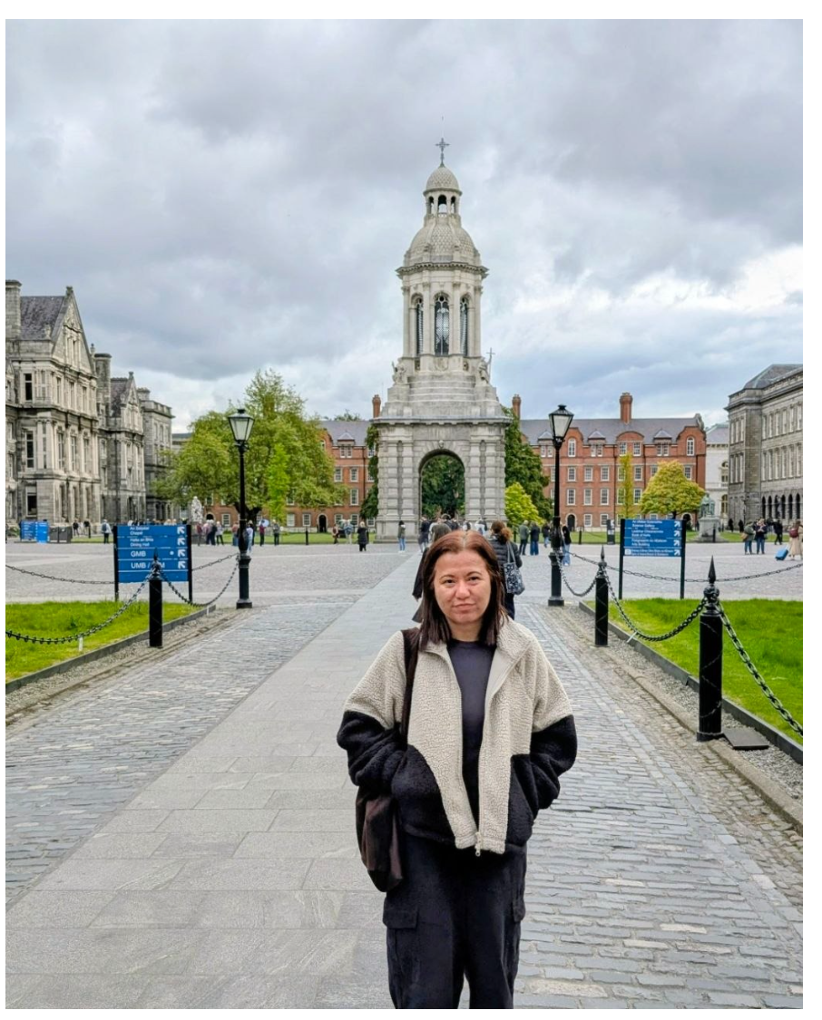 PhD student, Tshering Om Tamang, at Trinity College Dublin